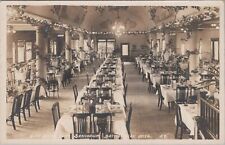 Main Dining Room Sanitarium Battle Creek Michigan 1916 RPPC Photo Postcard picture
