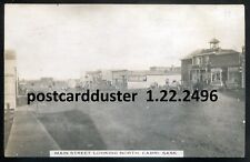 CABRI Saskatchewan 1920s Main Street. Real Photo Postcard picture