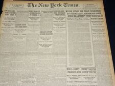 1920 MAY 28 NEW YORK TIMES - WILSON BETOES RESOLUTION, RUTH 2 HOMERS - NT 8680 picture