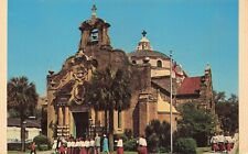Postcard FL Pensacola Christ Church Parish founded in 1827 Children Walking picture