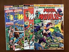 Amazing Adventures WAR OF THE WORLDS-Lot of 4 Bronze Age #19, 20, 23, 25 picture