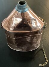 Vintage Antique MINERS COPPER CANTEEN Polished picture