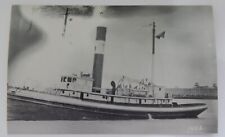 Steamship Steamer G.E. ROPER real photo postcard RPPC picture