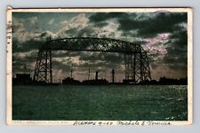 Duluth MN-Minnesota, Aerial Bridge, c1910 Vintage Souvenir Postcard picture