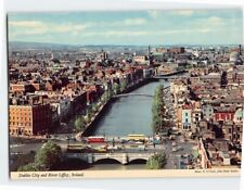 Postcard Dublin City & River Liffey Ireland picture