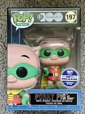 Funko Pop Digital #197 WB 100 Porky Pig As Robin Legendary LE 1300 in Protector picture