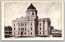 Court House Bloomington IN C1910s Postcard U3 picture
