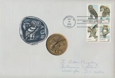 Sidney Dillon Ripley-Hand Painted Signed First Day Cover w/Coin-Conservationist picture