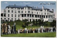 Group Watching Golf at the Mid Ocean Club, Tucker's Town, Bermuda Postcard picture