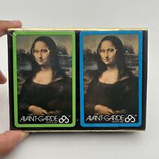 Vintage Congress Playing Cards Mona Lisa Avant Garde Optics Inc New Sealed picture