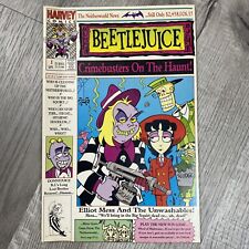 BEETLEJUICE: CRIMEBUSTERS ON THE HAUNT #1 (Harvey/1992) *Newsstand* (FN/VF) picture