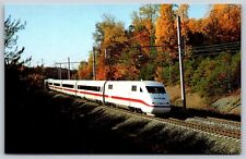 Postcard Amtrak's German Intercity Express Metroliner Bowie MD 1993 B45 picture