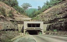 Postcard Memorial Tunnel Entrance West Virginia Turnpike near Charleston WV picture
