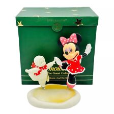 Disney Minnie and Me Skating The Guest Collection/Snowbabies 2003 NEW IN BOX picture