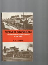 Bradford Barton Steam Supreme Recollections Scottish Railways 1920s@£6 inc post picture