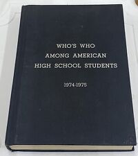 Who's Who among American High School students 1974-1975 9th Edition Vol IV picture