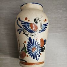 Mexican Art Pottery Ixtapa Zihuatanejo Signed Vase picture