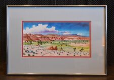 Robert Draper (1938-2000) - Navajo Artist - Landscape Watercolor Painting - Hopi picture