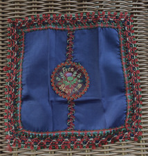 Vintage Embroidered FRAE SCOTLAND Souvenir Handkerchief 8