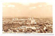 RPPC View of Birmingham from the Vulcan Statue, AL Postcard picture