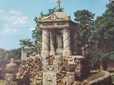 C 1950s Sacred Heart Shrine Dickeyville WI Chrome Vintage Postcard picture