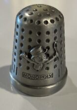 2” Pewter Large Monopoly Thimble 1998 RARE picture