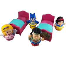 Lot of Disney Baby Figurines Cinderella Snow White Batgirl Supergirl picture