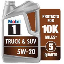 Mobil 1 Truck & SUV Full Synthetic Motor Oil 5W-20, Meets OEM Requirements,5 QT picture