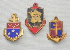 CEFEO Colonial Infantry Divisions Badges - FFEO 7th 9th DIC picture