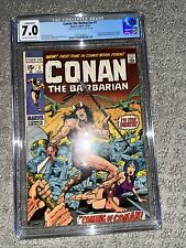 Conan The Barbarian 1 CGC 7.0 1970 #4427442010. Key Grail picture