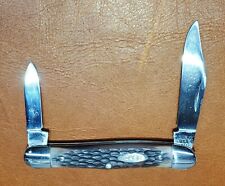 CASE XX KNIFE 6208 VINTAGE HALF WHITTLER DELRIN PREOWNED 2 BLADE YR - 1976 picture