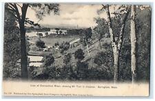 c1905s View Of Connecticut Showing Mt. Tom Springfield Massachusetts MA Postcard picture