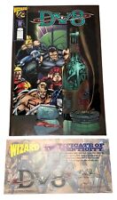 Vtg 90s DV8 #1/2 Variant Wildstorm Image Wizard Special Edition Comic Signed COA picture