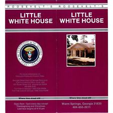 Vintage Roosevelt's Little White House Warm Springs Alabama Brochure TF4-B3 picture