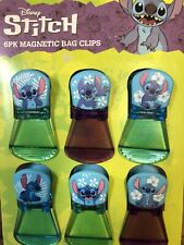 Disney Stitch 6 Pack Magnetic Bag Clips/ New picture