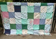 VTG Handmade Patchwork Cottage/ Granny Core Quilt Full Size picture