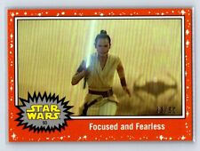 REY 2019 Topps Star Wars Rise of Skywalker Orange #93 33/50 picture