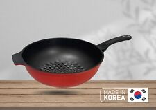 MADE IN KOREA - 3D Diamond Coating Nonstick Wok Cookware 13'' (32cm) picture