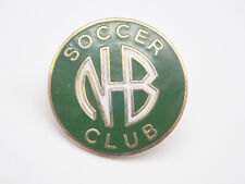 NHB Soccer Club North Huntington Beach Gold Tone Vintage Lapel Pin picture