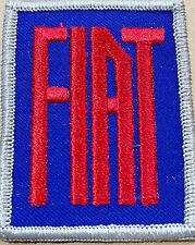 Vintage Fiat Hat or Jacket Patch 2-3/4”x2” Gone When Gone picture