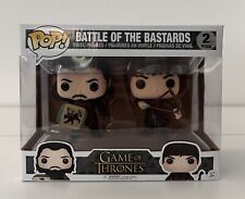 Funko Pop Game of Thrones Battle of the Bastards 2 Pack Jon Snow Ramsay Bolton picture