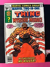 Marvel Two-In-One #31 Marvel 1977 The Thing & Mystery Menace picture