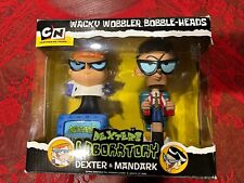 Funko Wacky Wobbler Bobble-Heads Dexter's Laboratory Dexter & Mandark CN picture