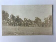 Postcard RPPC WA Fort Lewis Army Soldiers Formation Graduation Cermony c1900 AZO picture