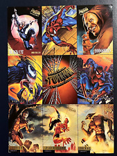 Lot of 71- Fleer Ultra Spiderman 1995 9 Card Uncut Promo Sheets WHOLESALE picture