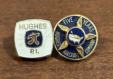Vintage 10K Hughes Aircraft Company 5 Years Pin Lot picture