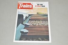 magazine railroad TRAINS December 1971 Cincinnati Southern Amtrak Piedmont North picture