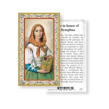 Prayer in Honor of Saint Dymphna Holy Card (10-pack) with 2 Free Prayer Cards picture