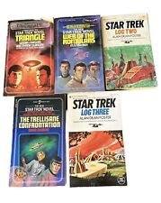 Vintage Star Trek Books Two Are RuneScape Lots Of 5,  70’s & 80’s picture