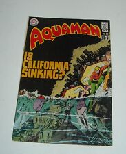 AQUAMAN # 53 DC COMICS October 1970 IS CALIFORNIA SINKING? BLACK MANTA APPEARS picture